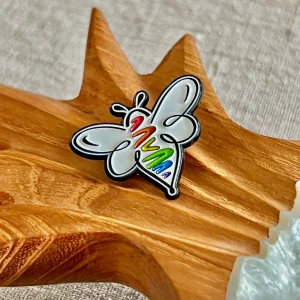 Anstecknadel "BeeProud Biene"