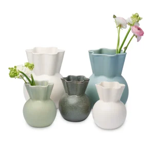 Keramikvase "Svungen Top" – Keramik · 21 cm | Spring Copenhagen
