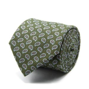 Baumwollkrawatte mit Paisley-Muster