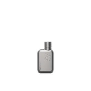 A7 Edelstahlflasche memobottle™ SATIN | flache wiederverwendbare TRINK- & WASSERFLASCHE | 250 ml